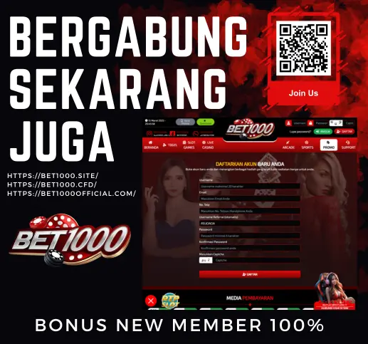 Bet1000 - Daftar di Situs Terbaik, Modal Kecil Tanpa Potongan